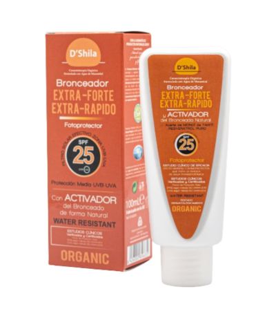 Crema Solar Corporal SPF20 Activador Bronceado 100ml Shila