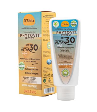 Bronceador Proteccion Solar SPF30 100ml Shila