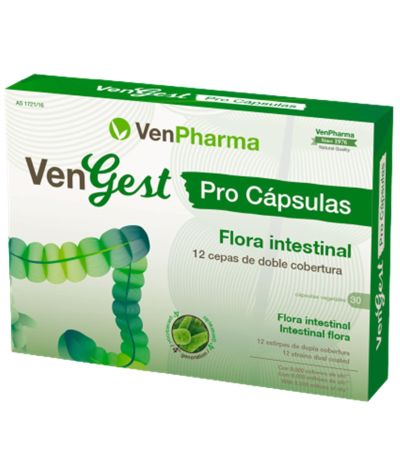 Vengest Pro Flora Intestinal 30caps Venpharma