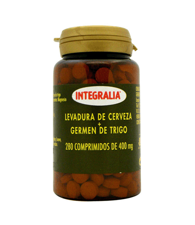 Levadura de Cerveza y Germen Trigo 280comp Integralia