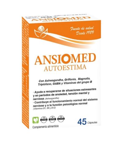 Ansiomed Autoestima 45caps Bioserum 