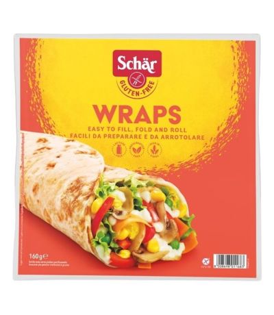 Wraps de Tortilla SinGluten 160g Dr. Schar