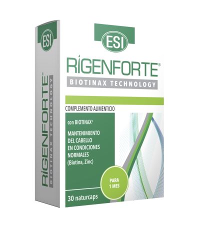 Rigenforte Caida del Cabello SinGluten 30caps Trepat-Diet-Esi