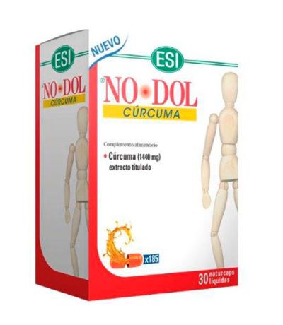 Nodol Curcuma SinGluten Vegan 30caps Trepat-Diet-Esi