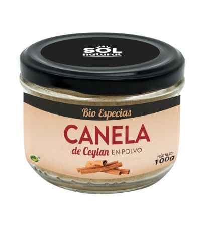 Canela en Polvo Ceylan Bio 100g Solnatural