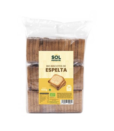Tostadas de Espelta Bio 400g Solnatural