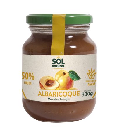 Mermelada de Albaricoque con Agave Bio 330g Solnatural