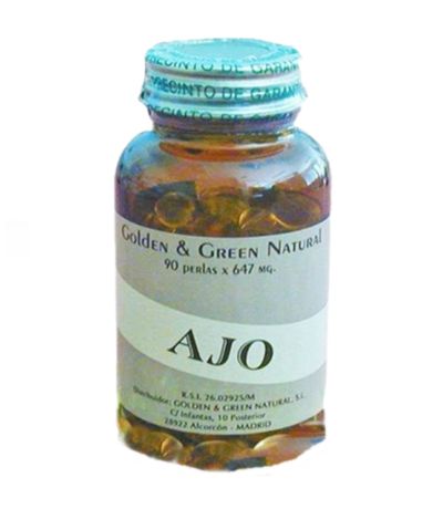 Ajo Perlas 500Mg 90 Perlas Golden Green