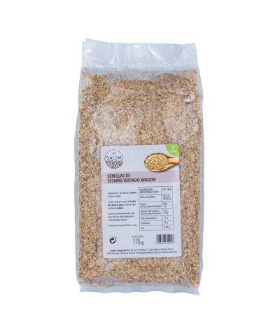 Semillas Sesamo Tostado Molida Vegan 175g Int-Salim