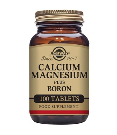 Calcio Magnesio Boro Vegan 100comp Solgar