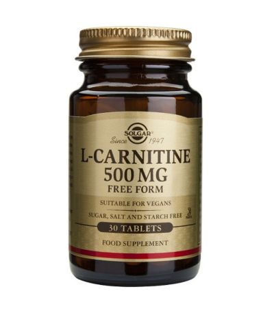 Carnitina 500Mg 60comp Solgar