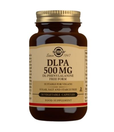 DLPA 500mg SinGluten Vegan 50caps Solgar