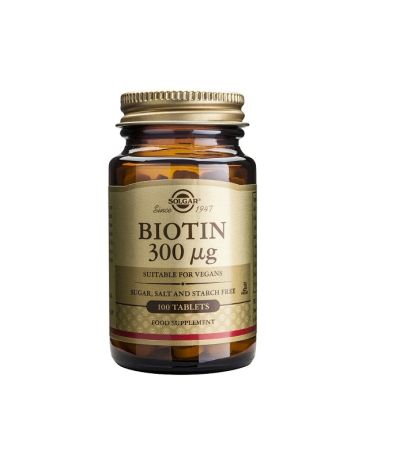 Biotina Vegan 100comp Solgar