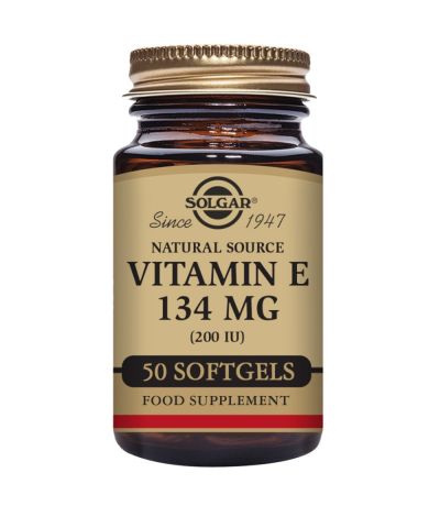 Vitamina-E 200Ui Vegan 50caps Solgar