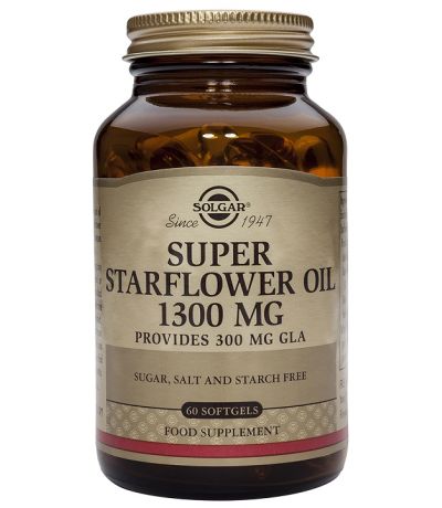 Aceite de Borraja 1300Mg 60caps Solgar