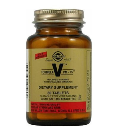 Formula Vm-75 Vegan 30comp Solgar