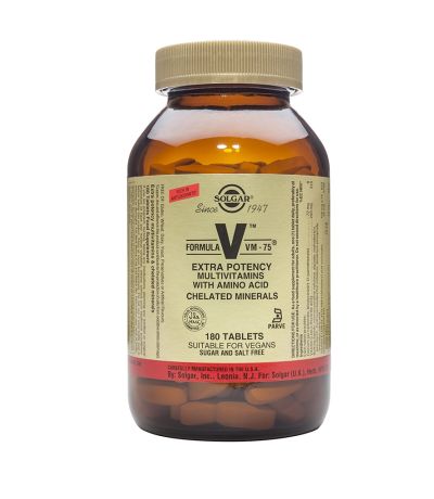 VM75 SinGluten Vegan 180comp Solgar