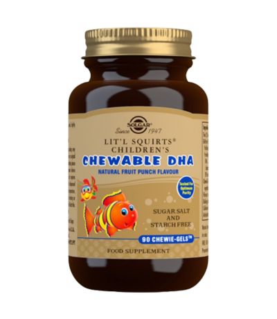 DHA Masticable Niños 90ud Solgar