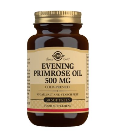 Primula Rosa 500Mg SinGluten 30caps Solgar