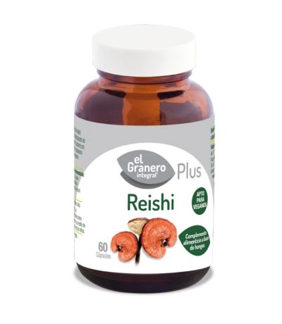 Reishi Plus 530Mg Vegan 60caps El Granero Integral