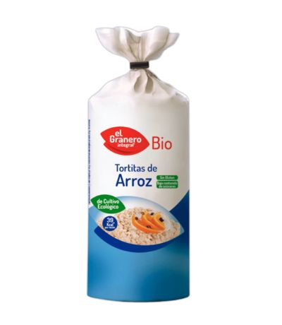Tortitas de Arroz SinGluten Bio 100g El Granero Integral