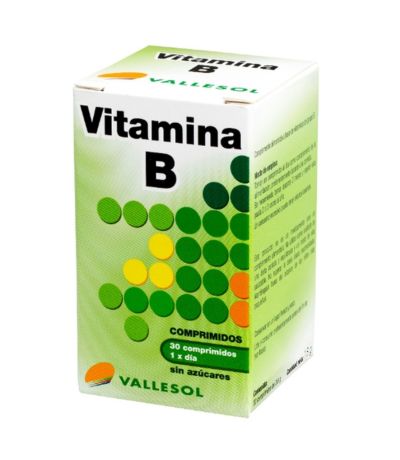 Vitamina-B Complex 700Mg SinAzucar 30comp Vallesol