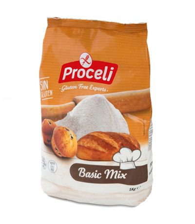 Preparado Panificable Basic Mix SinGluten 1kg Proceli