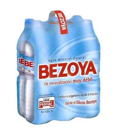 Agua Mineral 6x1.5L Bezoya