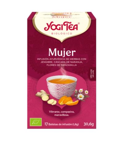 Infusion Mujer Bio 15inf Yogi Tea