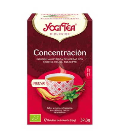 Concentracion Infusión 17bolsitas Eco Yogi Tea