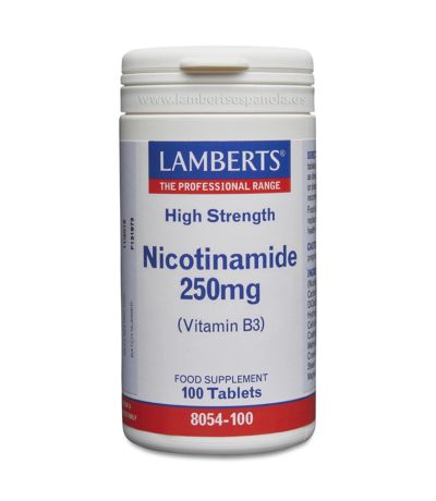 Nicotinamida 100comp Lamberts