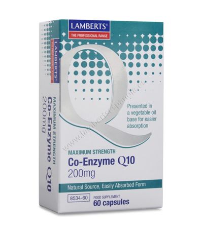 Coenzima Q10 200Mg Vegan 60comp Lamberts