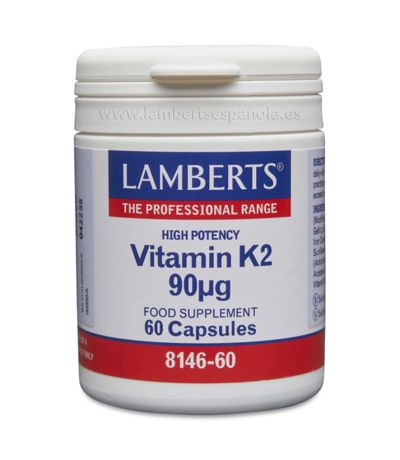 Vitamina-K2 90µg Vegan 60comp Lamberts