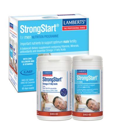 Pack Strong Start Men  Omega 60comp60caps Lamberts