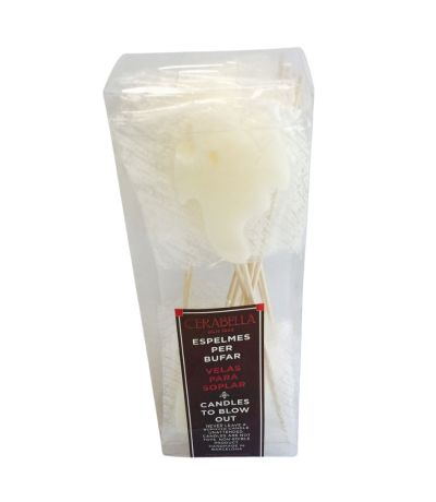 Pack Velas Fantasmas con Palo 12uds Cerabella