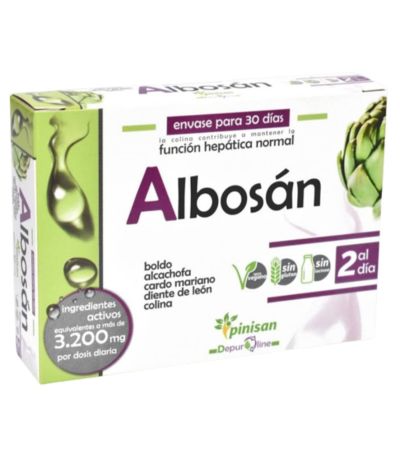 Albosan Vegan SinGluten 60caps Pinisan