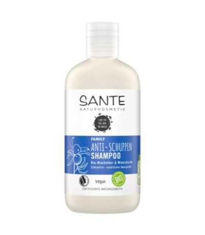 Champu Anticaspa con Enebro y Arcilla Blanca Bio Vegan 250ml Sante