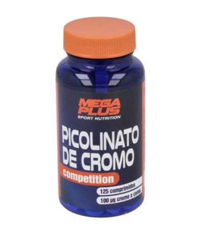 Picolinato de Cromo Megaplus SinGluten 125comp Megaplus