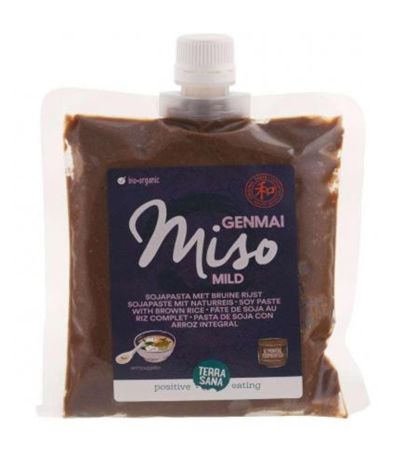 Genmai Miso Pasta de Soja con Arroz Integral Bio Vegan 345g Terrasana