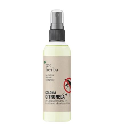 Colonia Citronela Accion Antimosquitos con Albahaca 100ml Tot Herba