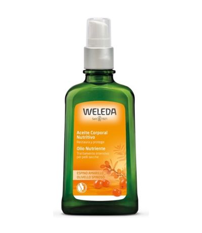 Aceite Corporal Revitalizante de Espino Amarillo Vegan 100ml Weleda