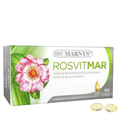 Rosavitmar Aceite de Rosa Mosqueta 60 Perlas Marnys