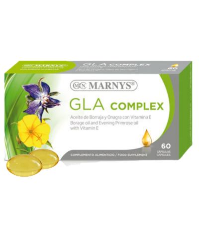 GLA Complex Aceite de Onagra y Borraja 510Mg 60 Perlas Marnys