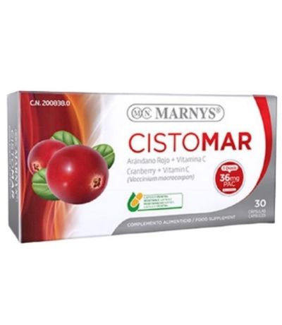 Cistomar Arandanos Rojos 30caps Marnys