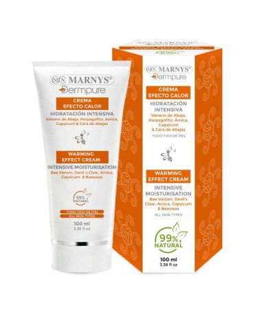 Crema Efecto Calor Tonificante 100ml Marnys