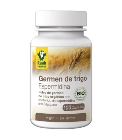 Espermidina Germen de Trigo Bio Vegan 100caps Raab