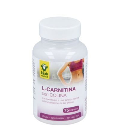 L-Carnitina Colina 75caps Raab