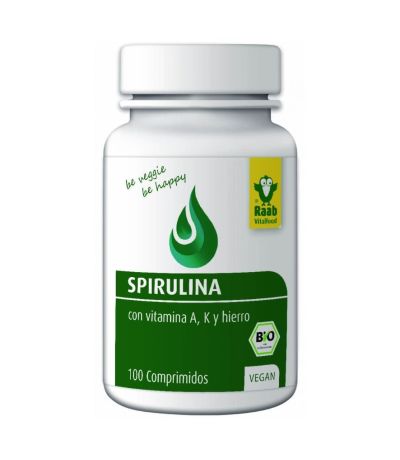Spirulina Platensis Bio 100caps Raab