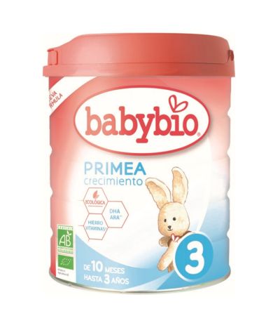 Leche Infantil Crecimiento 3-10M Bio 800g Babybio