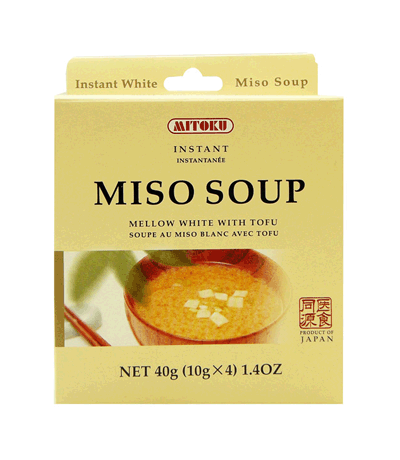 Sopa Miso Tofu Vegan 4 Sobres Mitoku